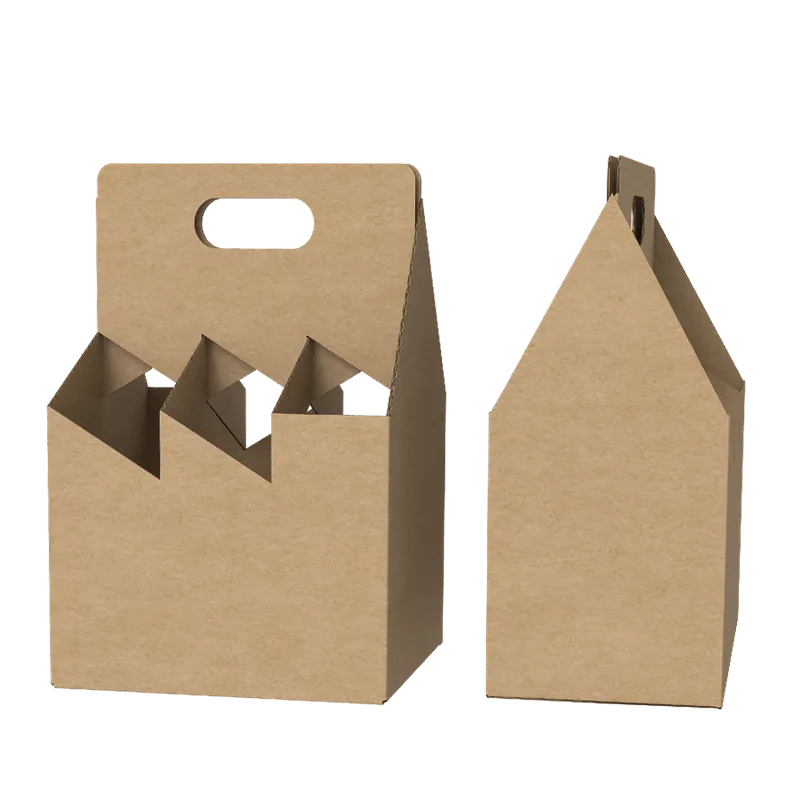 Custom corrugated packaging for shipping drinks bottles and cans