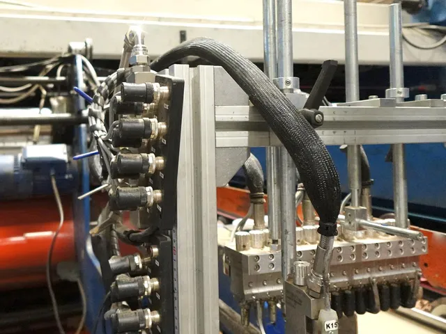 Corrugated packaging leaving the production line at Tradepack
