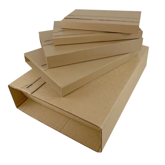 Peel and seal book wraps manufactured for packaging resellers and e-commerce