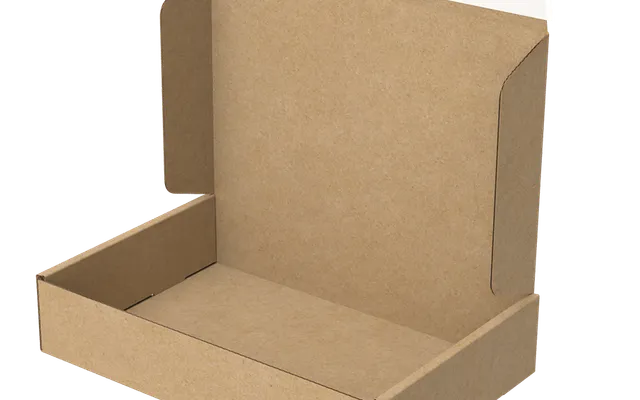 Peel and seal corrugated postal packaging