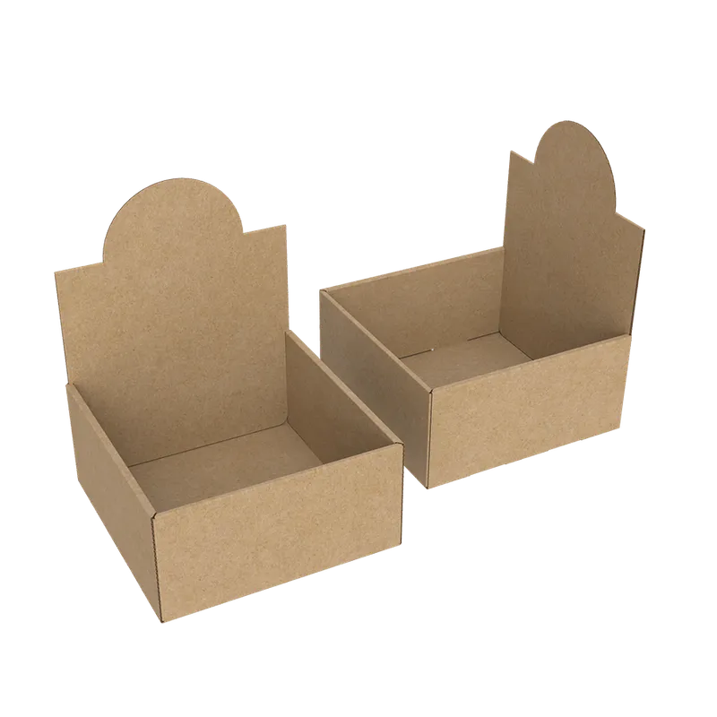 Corrugated product display packaging manufactured for retail point of sale