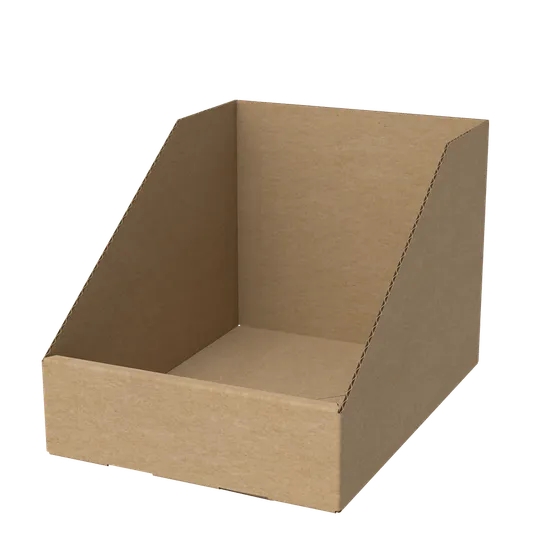 Shelf ready corrugated packaging display unit manufactured for retail supply